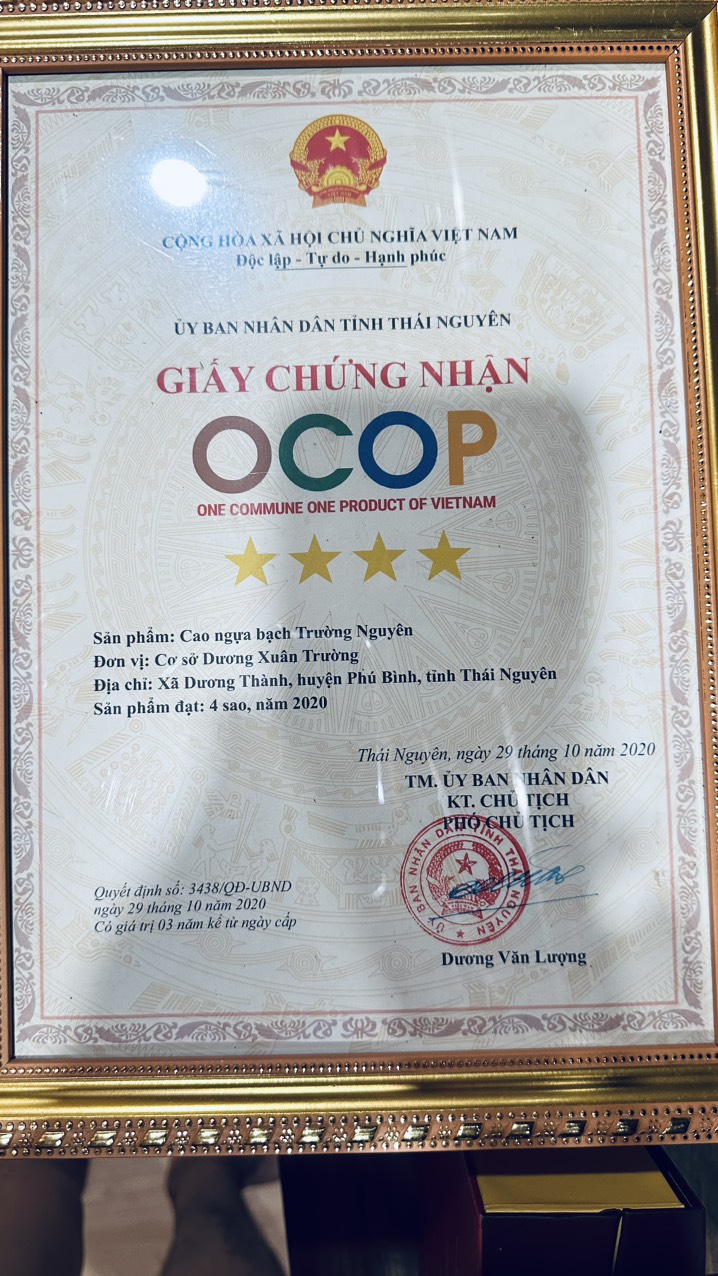 Cao ngựa bạch Trường Nguyên